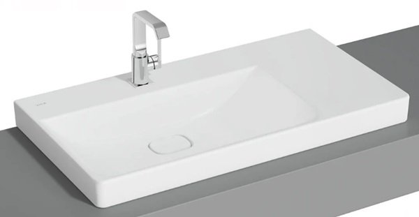 Vitra 7528B001-0937 Metropole Çanak lavabo, 90cm Mat Beyaz.